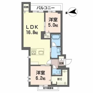 Forena【4階】の間取り