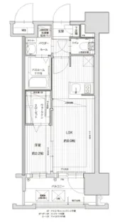 グランフォーレ箱崎プレミア【6階】の間取り