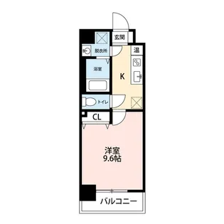 パークハイツ長岡【3階】の間取り