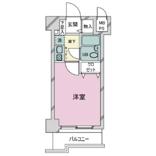 ライオンズマンション本厚木第三【2階】の間取り