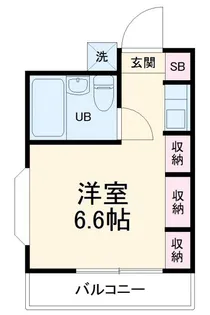 エバーグリーン向ヶ丘遊園【3階】の間取り
