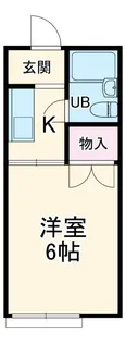 栄ハイツ【2階】の間取り