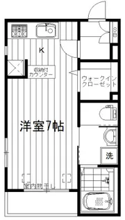 Fiore鷺宮【1階】の間取り