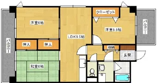 セイント・ラム・パーク【2階】の間取り