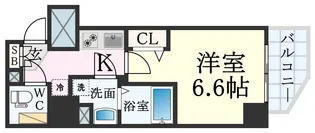 プレサンス神戸元町ミューズ【11階】の間取り