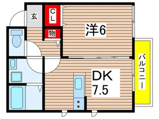 アリドゥリア新横浜【2階】の間取り
