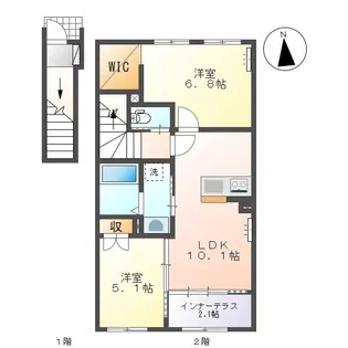 ネオ・セフィラ【2階】の間取り
