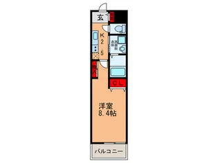 グロ-パレス田島【2階】の間取り