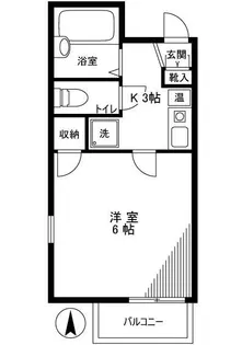 セントエルモミノワ【2階】の間取り