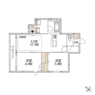 Canon Verde【3階】の間取り