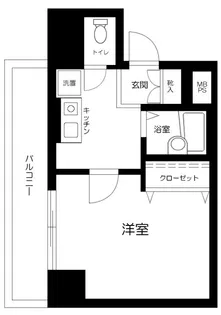ヴェルステージ練馬【8階】の間取り