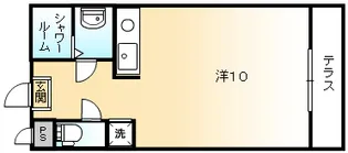 Chateau【3階】の間取り