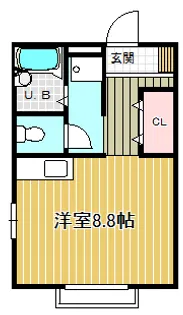 フローラ【1階】の間取り