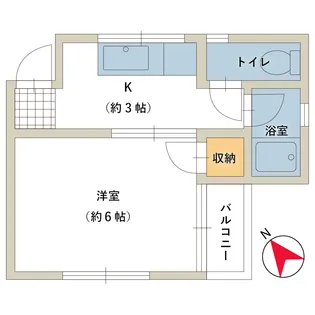 ハイツ範【3階】の間取り