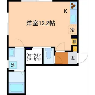 INTEGRAL白嶺【2階】の間取り
