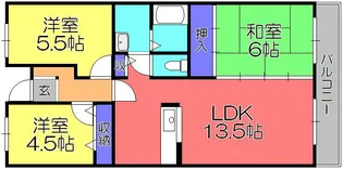 セリージェ・彦根【4階】の間取り