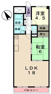 寿ゞやマンション【9階】の間取り