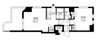 メープルリバービューII【3階】の間取り