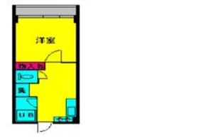 協産マンション【1階】の間取り