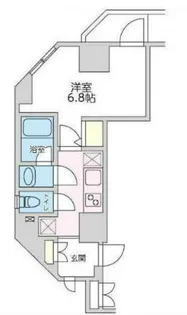 ベルデュール代々木【2階】の間取り