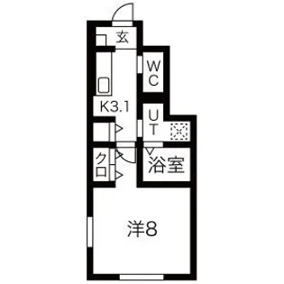 Angers【1階】の間取り
