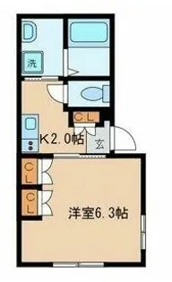 コンフォートN-2【1階】の間取り