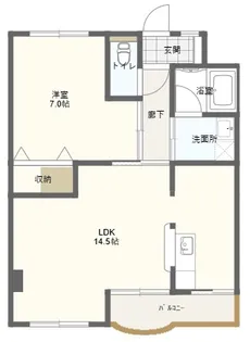 グラン フォルテ・クワトロ【3階】の間取り