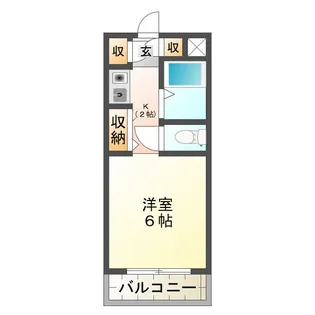 プラネット2【3階】の間取り