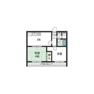 ケイプラザ金田【3階】の間取り