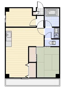 グリーンハイツ【4階】の間取り