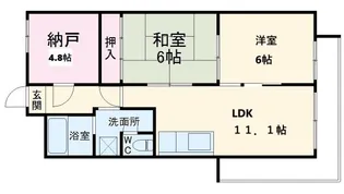丸萬ビル【3階】の間取り