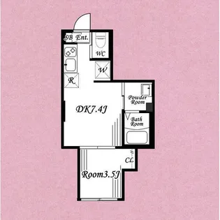 フローレンスベリー町田【1階】の間取り