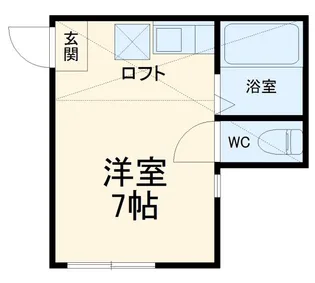 ユナイト富士見アントワーヌ【2階】の間取り