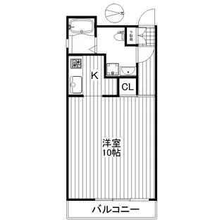 CROSS ROAD DAIZAWA【1階】の間取り