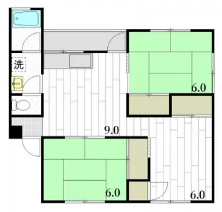 広島県広島市東区戸坂山根1【マンション】の間取り