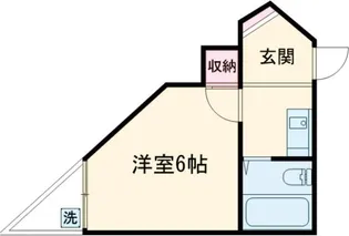 1Kの間取り画像