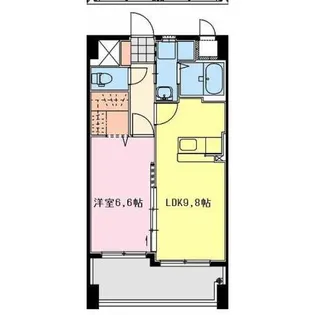 Brooks SquareIIの間取り