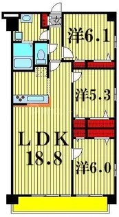 ホビアル フェンテ【4階】の間取り