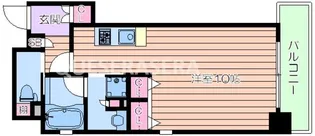 アーバネックス北浜【15階】の間取り