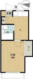 大塚ハウス【1階】の間取り