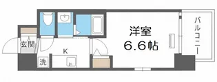 エステムコート新大阪XIVアイシー【3階】の間取り