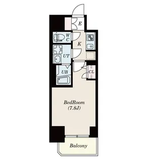愛知県名古屋市東区葵2【マンション】の間取り