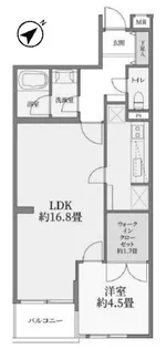 上馬ハイデンス【3階】の間取り