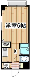 神奈川県横浜市鶴見区佃野町【マンション】の間取り