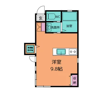 TSUBAKIテラス【1階】の間取り