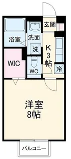 グランメール【2階】の間取り