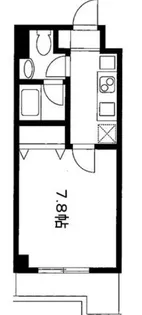 1Kの間取り画像
