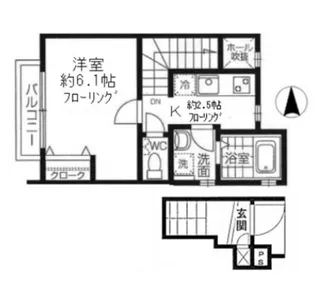 コーラルコート【2階】の間取り