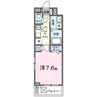 サラスバティII【1階】の間取り