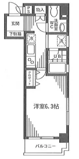 ピアカーサ【2階】の間取り